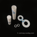 White Pure Ptfe Washer PTFE POSE FLAT JOINT